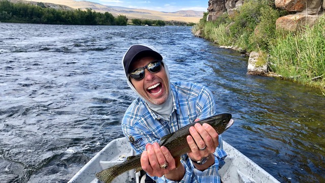 Rob with a trout